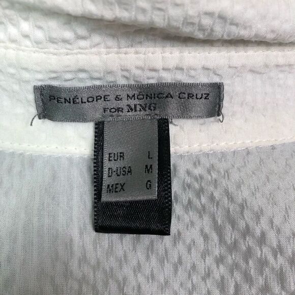 Penelope & Monica Cruz X MNG Button Up Shirt - Women’s M - Picture 6 of 8